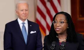 President Biden insults his new Supreme Court nominee saying she “strives to be fair” instead of saying she strives to follow rule of law!