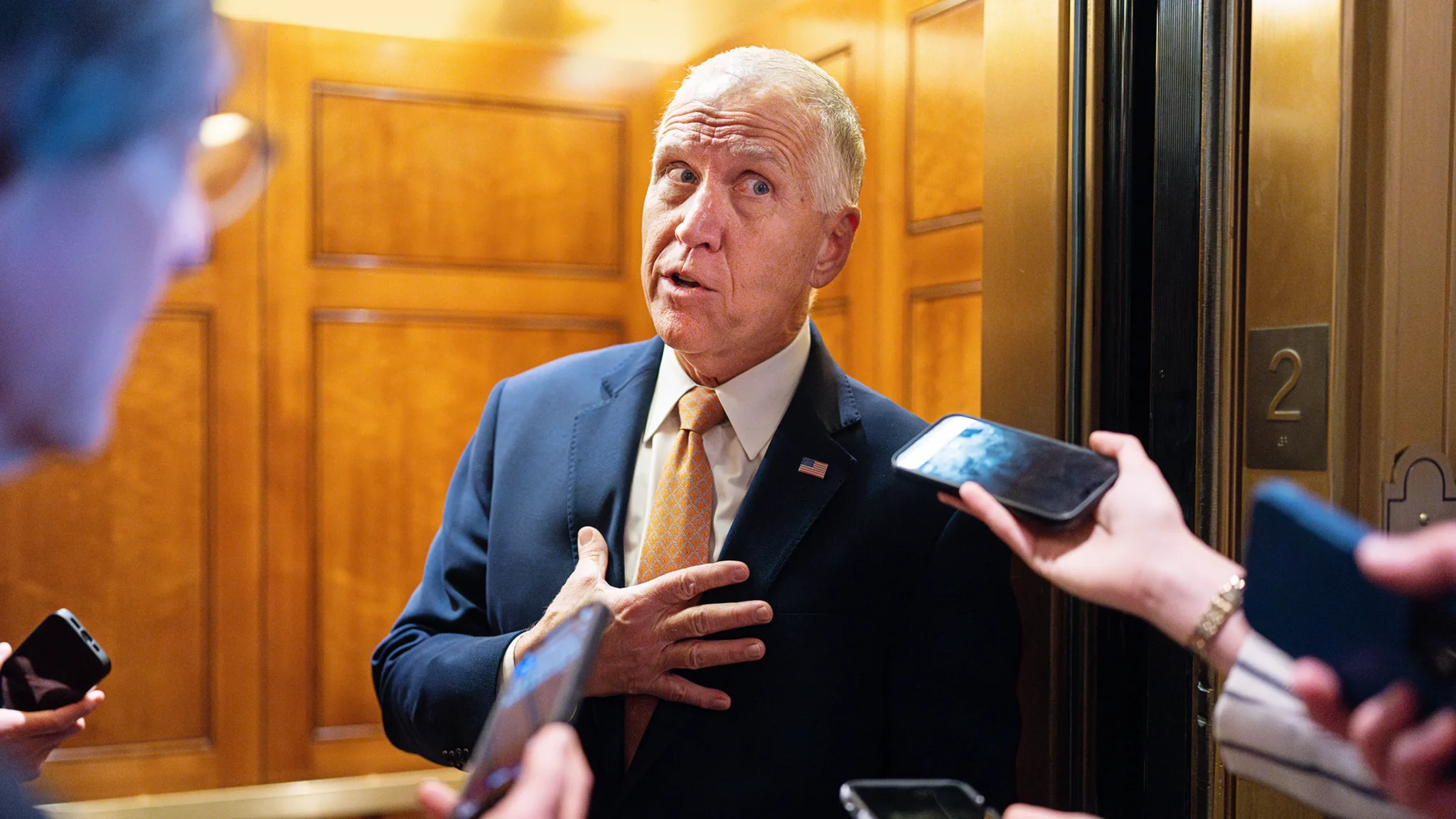 Inside Thom Tillis’ Strategy to Push Back Against Trump