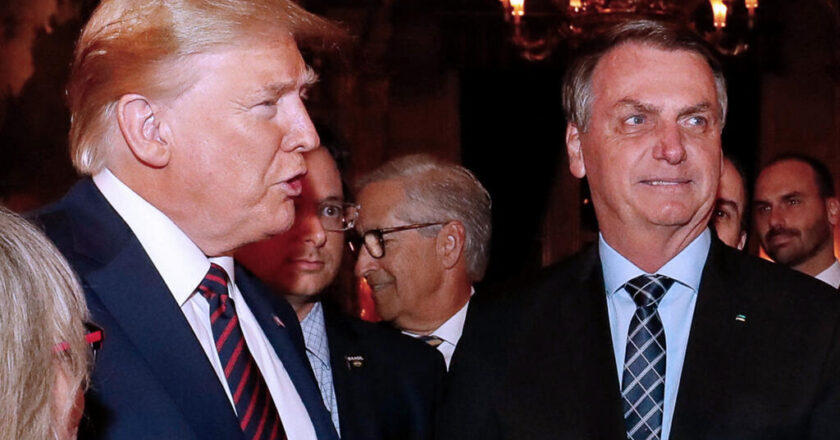 Trump Meets Bolsonaro Ally at White House, Sparking New Tensions With Brazil