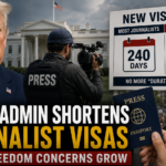 Trump Administration Shortens Foreign Journalist Visas, Raising Press Freedom Concerns