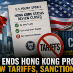 U.S. Ends Hong Kong Status Probe Without New Tariffs, Keeps Key Sanctions on China