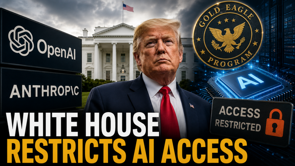 President Donald Trump and frontier AI models from OpenAI and Anthropic under new federal oversight