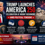 Trump Launches America 250 Celebration at Mount Rushmore Amid Political Tensions