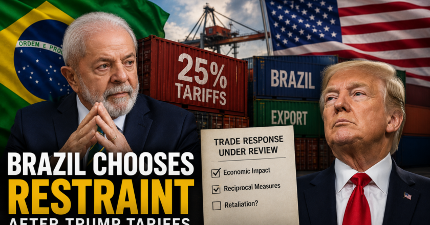 Brazil Chooses Restraint After Trump Imposes New Tariffs