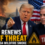 Trump Renews Tariff Threat Over Canadian Wildfire Smoke After Meeting Mark Carney