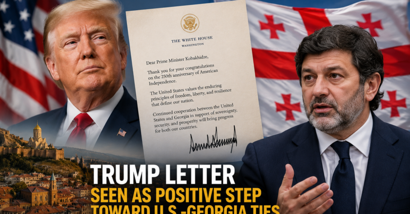 Trump Letter to Georgia Viewed Positively by Georgian Dream Secretary General