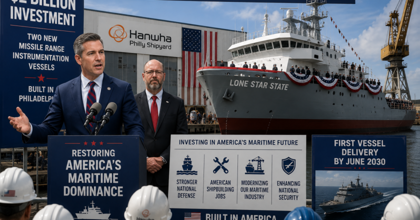 Trump Administration Announces $2 Billion Investment to Build Two New Military Ships in Philadelphia