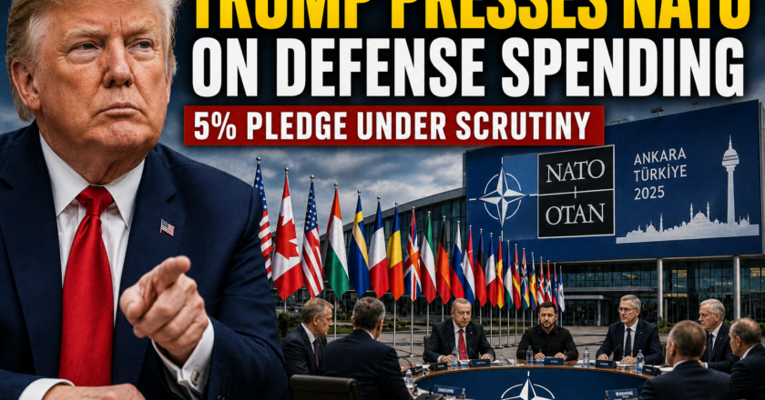 Trump Presses NATO Allies to Deliver on Defense Spending Pledges at Turkey Summit
