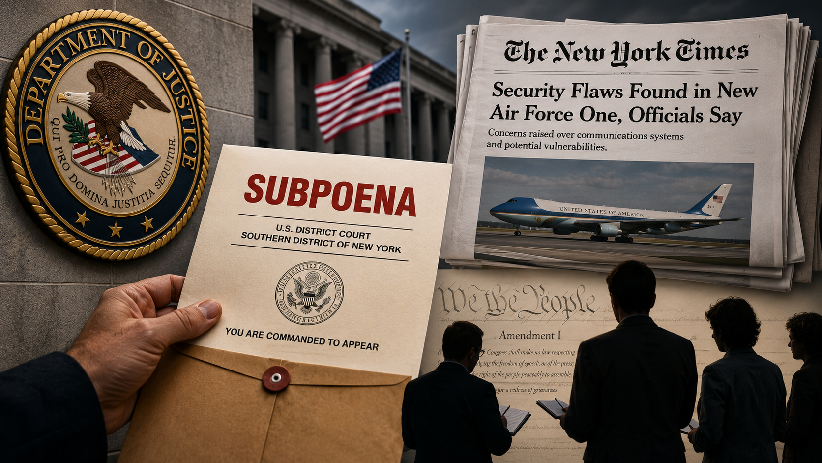 Trump Administration Faces Backlash Over New York Times Subpoenas