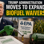 Trump Administration Moves to Expand Biofuel Waivers