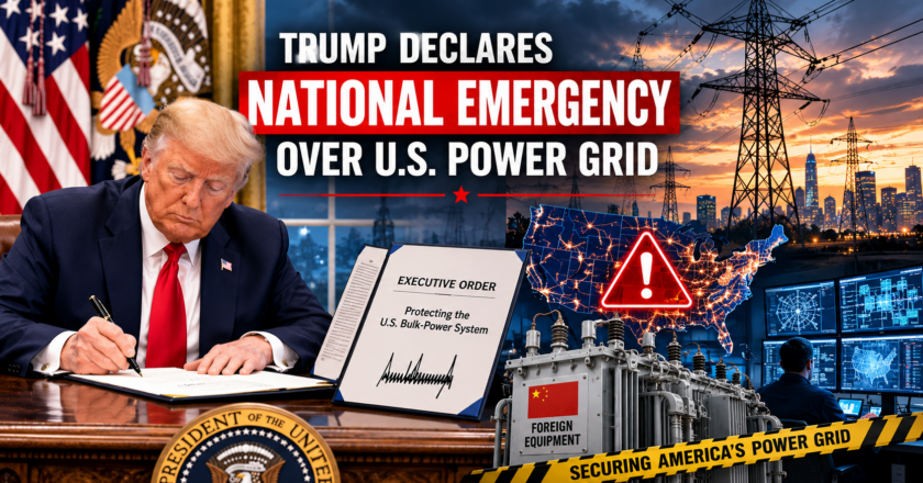 Trump Declares National Emergency Over U.S. Power Grid
