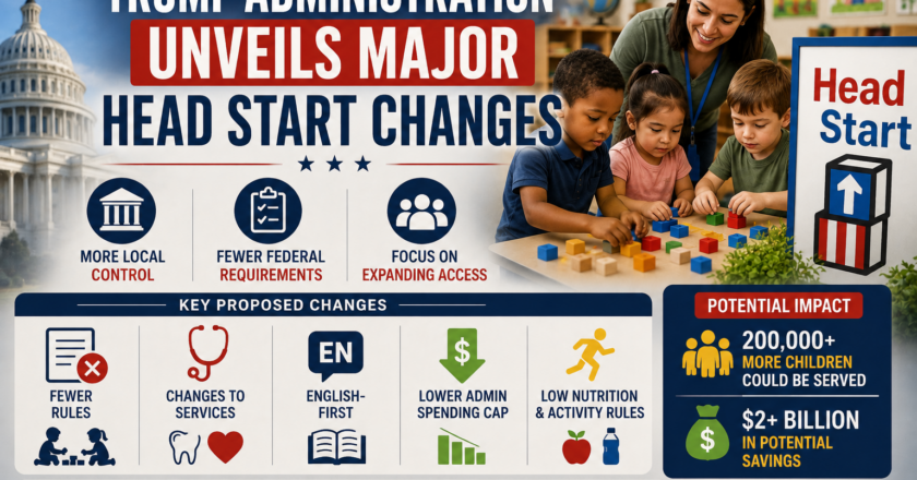 Trump Administration Unveils Major Head Start Changes