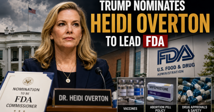 Trump Nominates Heidi Overton to Lead FDA