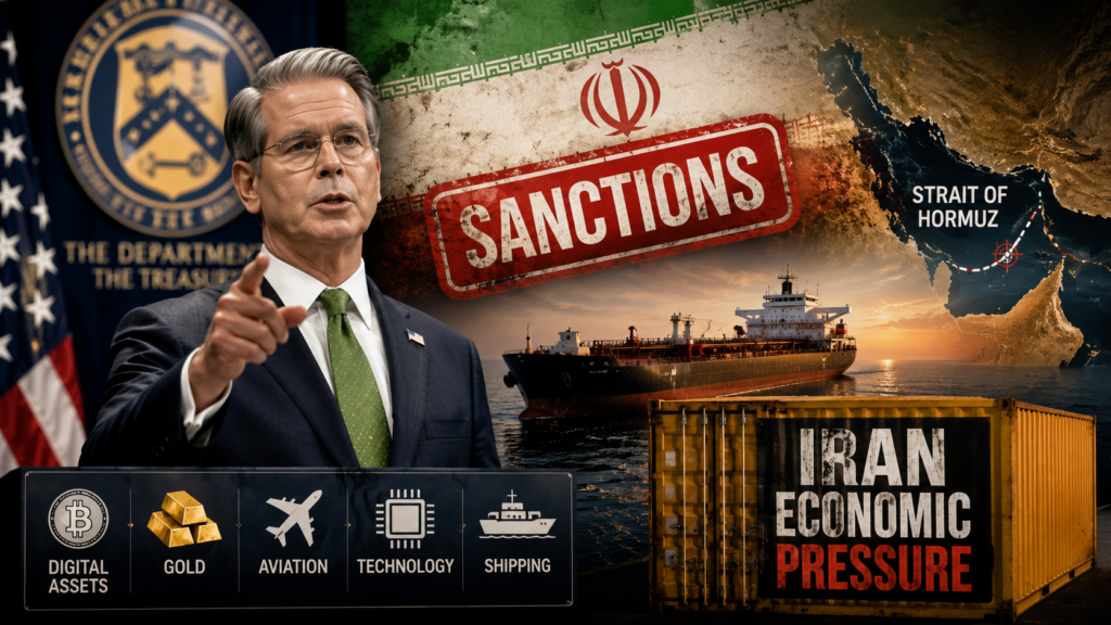 Scott Bessent outlines expanded Iran sanctions during Trump administration economic pressure campaign
