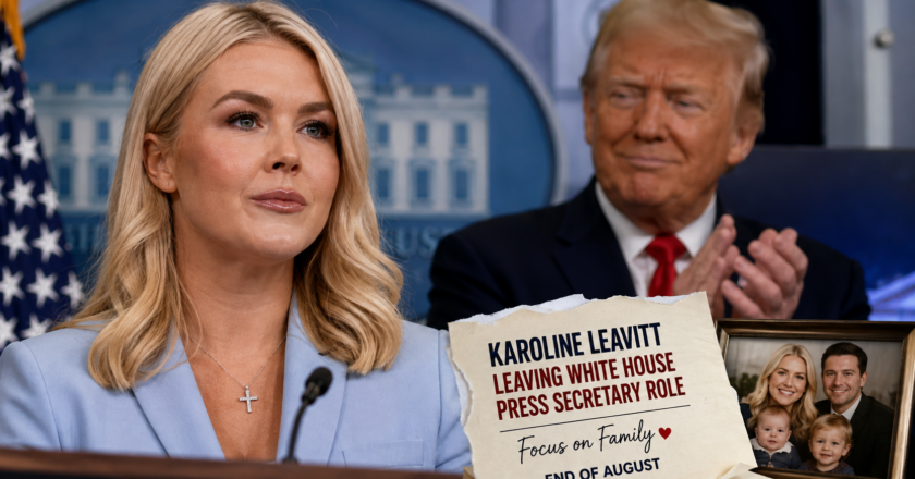 Karoline Leavitt to Leave White House Press Secretary Role