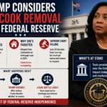 Trump Considers Lisa Cook Removal From Federal Reserve
