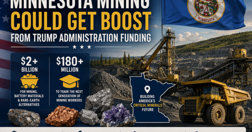 Minnesota Mining Could Get Boost From Trump Administration Funding