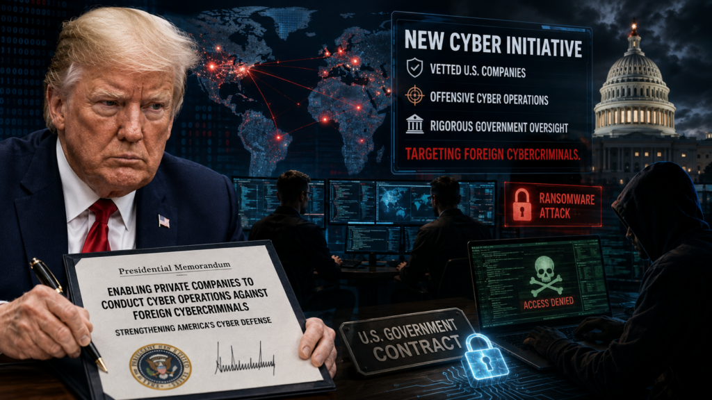 Trump administration plan allowing private companies to hack foreign cybercriminals
