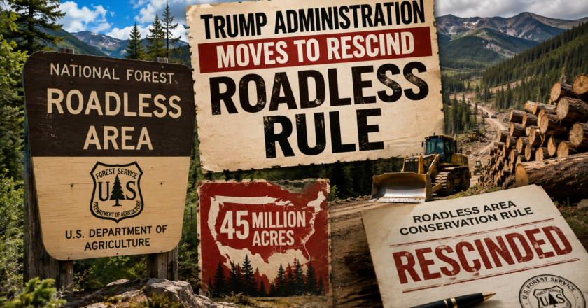 Trump Administration Moves to Rescind Roadless Rule for 45 Million Acres