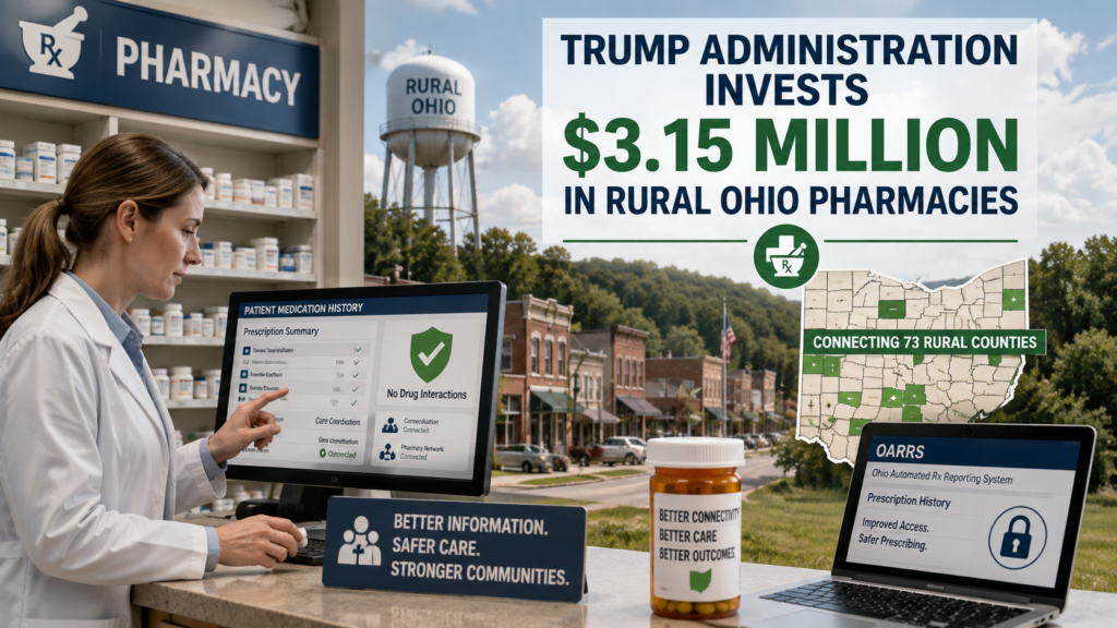 Trump Administration Invests $3.15 Million in Rural Ohio Pharmacies