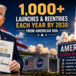 Trump Launches “Golden Age of Space Transportation” With 1,000-Launch Goal