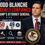 Todd Blanche Narrowly Confirmed as Trump’s Attorney General