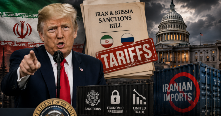 Trump Backs Iran Tariffs and Sanctions Bill to Increase Pressure on Tehran