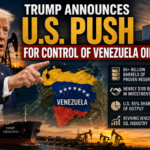 Trump Announces U.S. Push for Control of Venezuela Oil Reserves