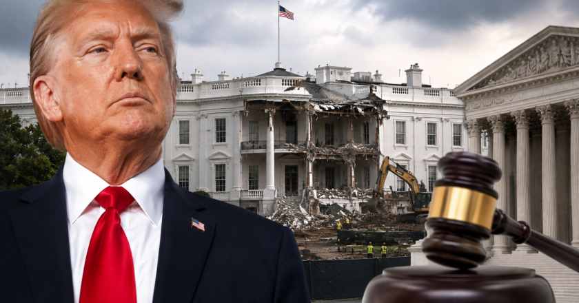 Trump Asks Supreme Court to Resume White House Ballroom Construction