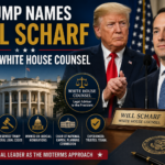 Trump Names Will Scharf as New White House Counsel