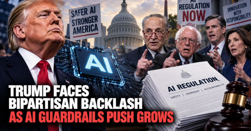 Trump Faces Bipartisan Backlash as AI Guardrails Push Grows