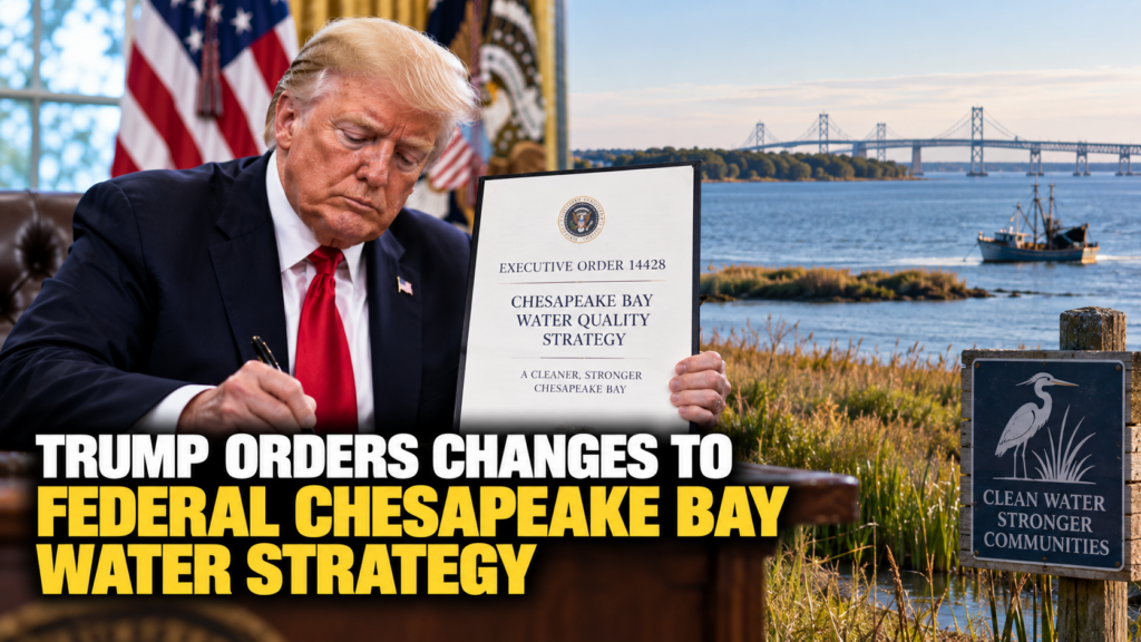 Trump Orders Changes to Federal Chesapeake Bay Water Strategy