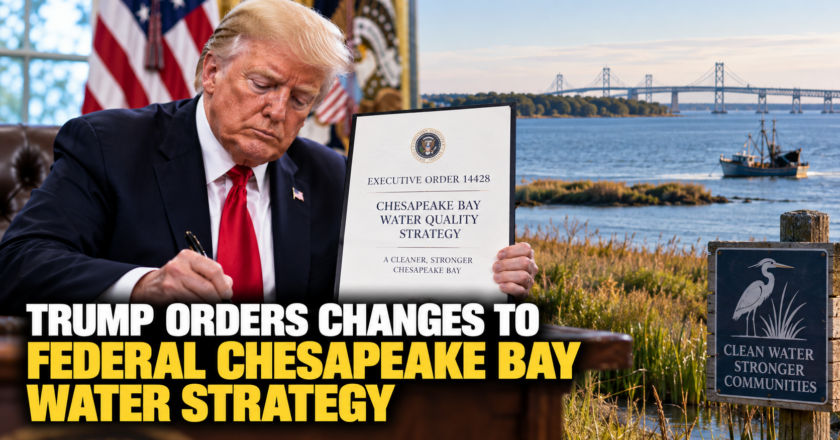 Trump Orders Changes to Federal Chesapeake Bay Water Strategy