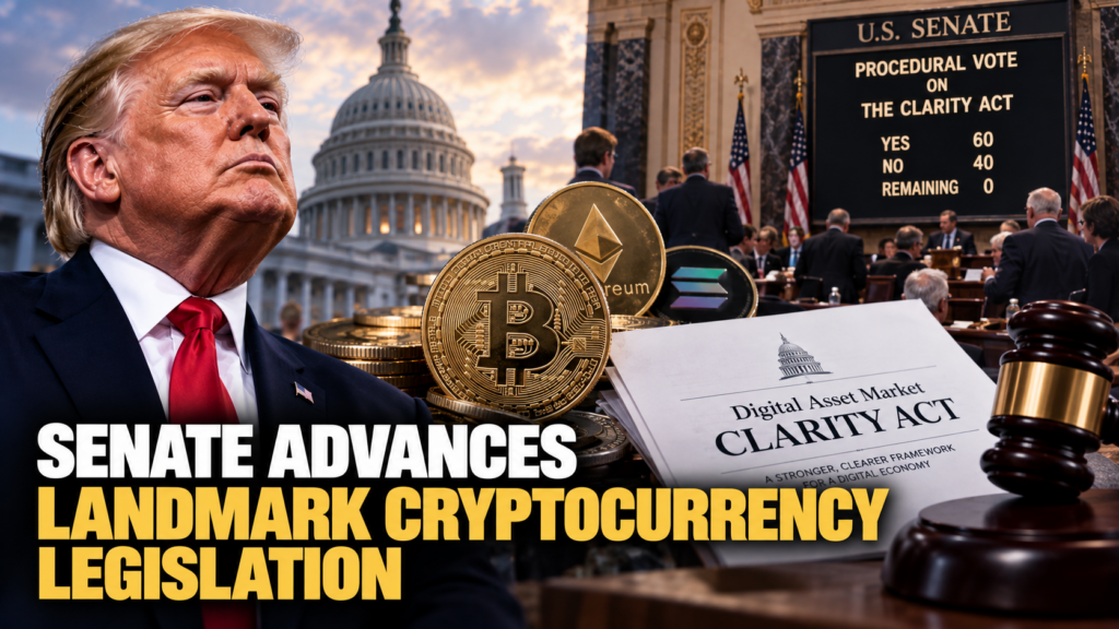 Senate Advances Landmark Cryptocurrency Legislation