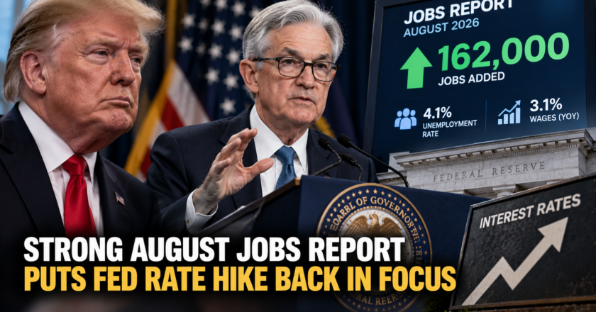 Strong August Jobs Report Puts Fed Rate Hike Back in Focus