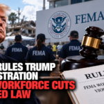 Judge Rules Trump Administration FEMA Workforce Cuts Violated Law