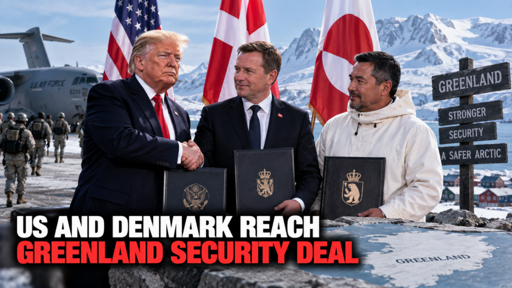 Greenland security deal involving the United States, Denmark and Arctic military security