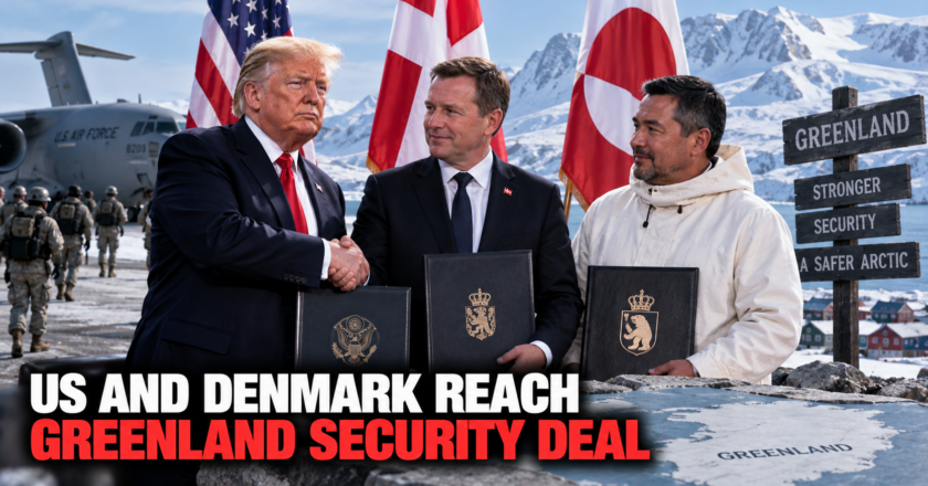 US and Denmark Reach Greenland Security Deal as Trump Expands Arctic Military Role
