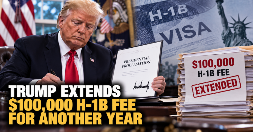 Trump Extends $100,000 H-1B Fee for Another Year