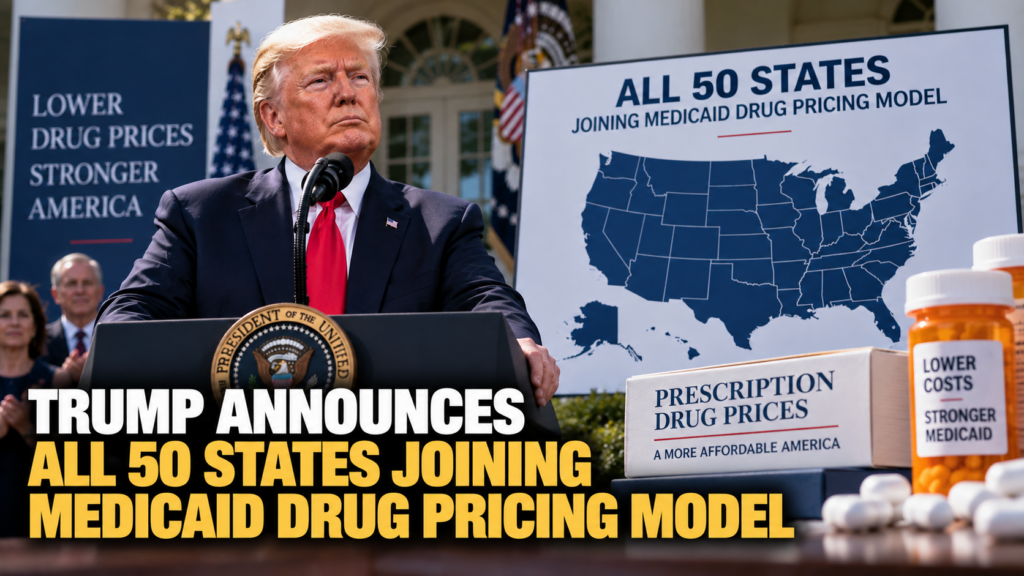 Trump Announces All 50 States Joining Medicaid Drug Pricing Model