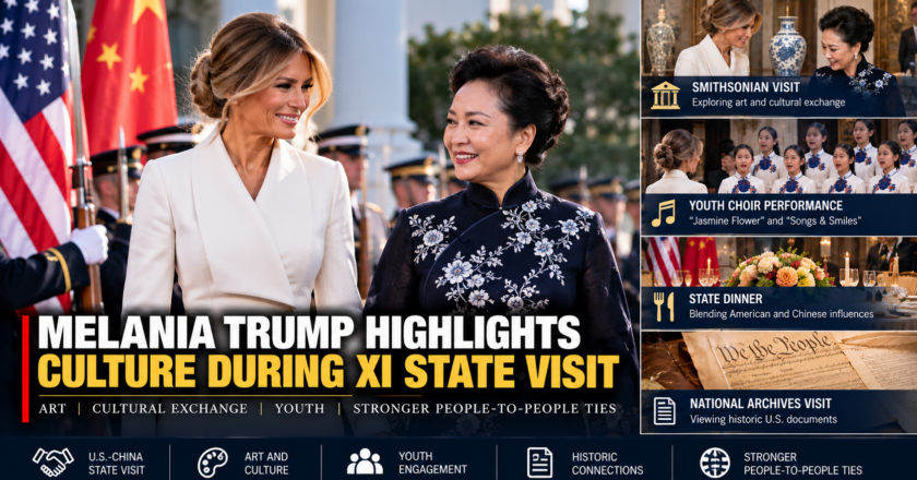 Melania Trump Highlights Culture During Xi State Visit