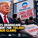 U.S. Halts Obamacare Enrollment for 760,000 Over Fraud Claims