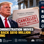 Trump Administration Moves to Claw Back $810 Million in Spending