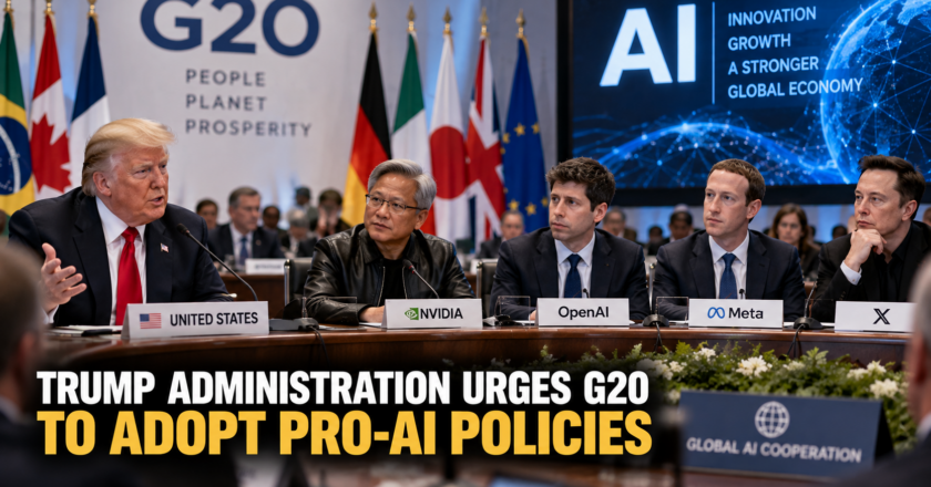 Trump Administration Urges G20 to Adopt Pro-AI Policies