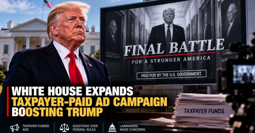 White House Expands Taxpayer-Paid Ad Campaign Boosting Trump