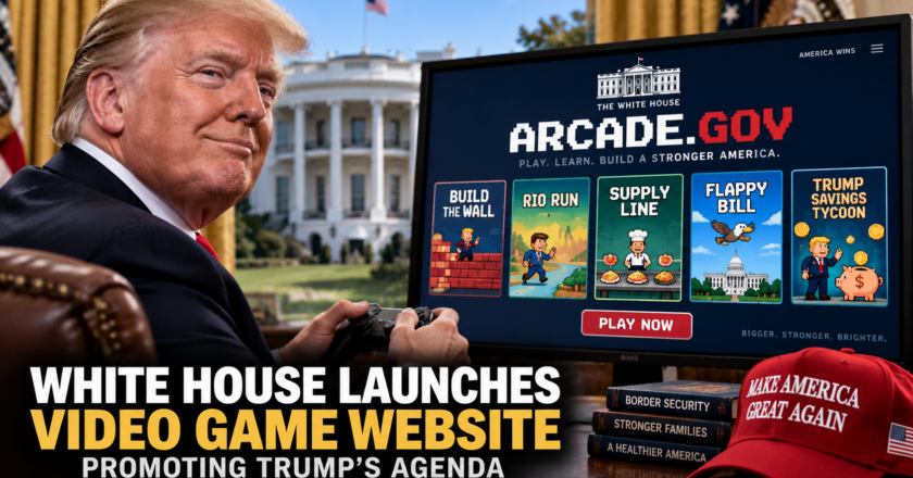 White House Launches Video Game Website Promoting Trump’s Agenda