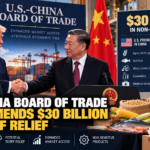 U.S.-China Board of Trade Recommends $30 Billion in Tariff Relief