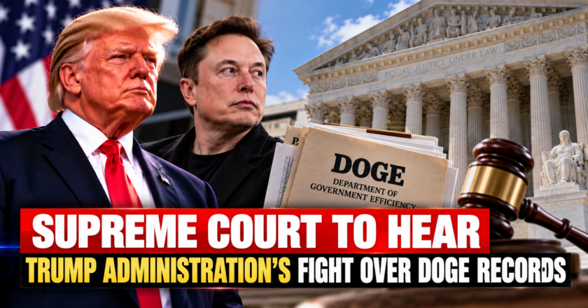 Supreme Court to Hear Trump Administration’s Fight Over DOGE Records