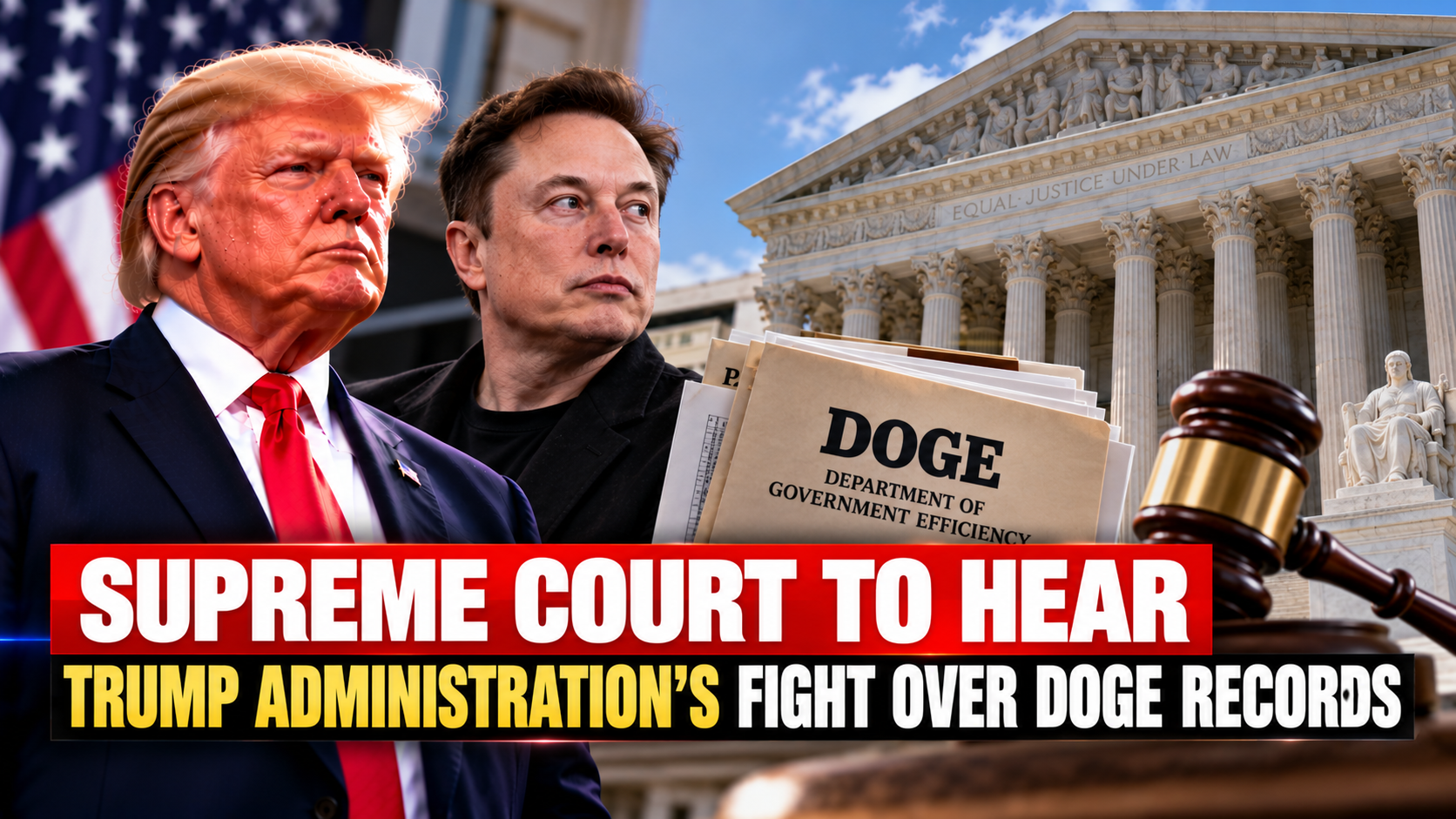 Supreme Court to Hear Trump Administration’s Fight Over DOGE Records