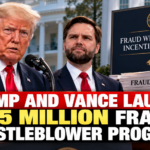 Trump and Vance Launch $25 Million Fraud Whistleblower Program